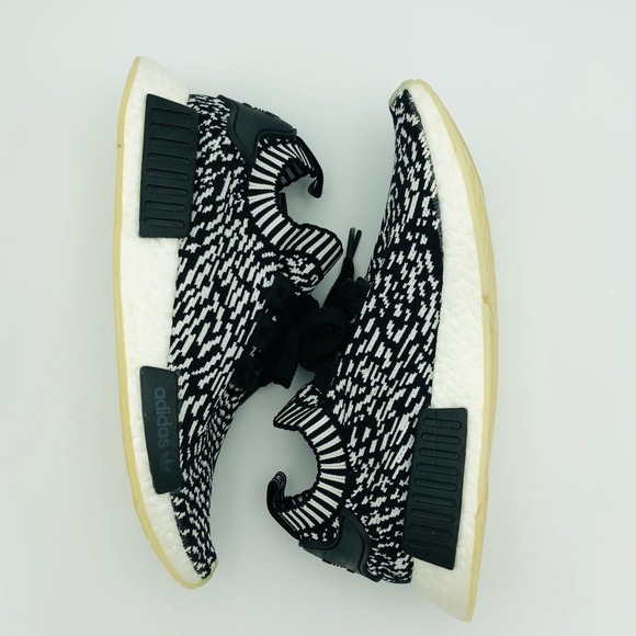Men’s Adidas NMD R1 PK Original ZebraBlack Shoes 8 main image 9
